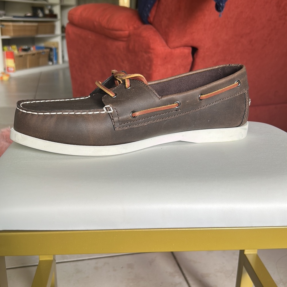 Men’s Sonoma Brown Boat Shoes New